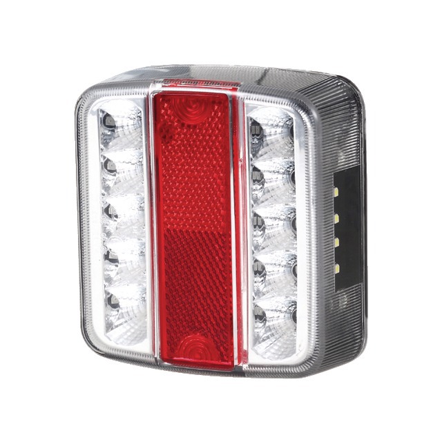 FEU Arriere Carre 4 Fonctions LED et 12V référence fournisseur 1216452